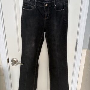 White House Black Market Black  Wash Denim Boot